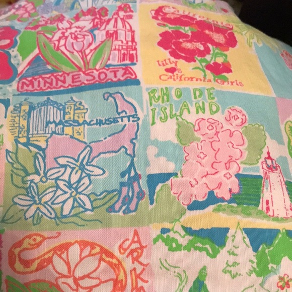 Lilly Pulitzer State of Mind Strapless Dress 00 - Picture 6 of 7